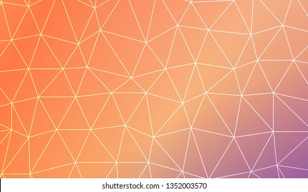 Abstract mosaic backdrop with triangles. For modern interior design, fashion print. Vector illustration. Abstract Gradient Soft Colorful Background