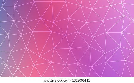Abstract mosaic backdrop with triangles. For modern interior design, fashion print. Vector illustration. Abstract Gradient Soft Colorful Background