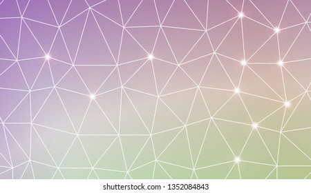 Abstract mosaic backdrop with triangles. For modern interior design, fashion print. Vector illustration. Abstract Gradient Soft Colorful Background