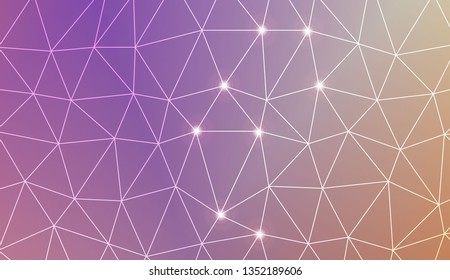 Abstract mosaic backdrop with triangles. For modern interior design, fashion print. Vector illustration. Abstract Gradient Soft Colorful Background