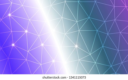 Abstract mosaic backdrop with triangles. Texture for your design. Vector illustration. Creative gradient color