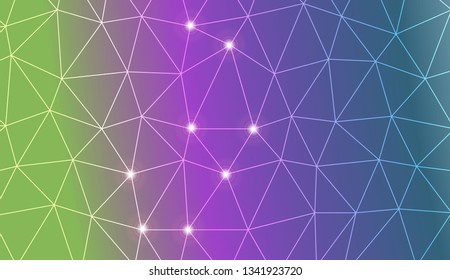 Abstract mosaic backdrop with triangles. Texture for your design. Vector illustration. Creative gradient color