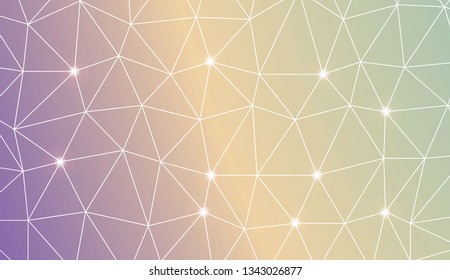 Abstract mosaic backdrop with triangles. Texture for your design. Vector illustration. Creative gradient color