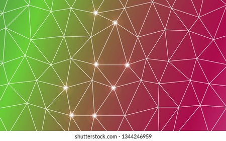 Abstract mosaic backdrop with triangles. Texture for your design. Vector illustration. Creative gradient color