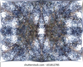 Abstract mosaic backdrop with triangles.Geometric low polygonal background. Design element for book covers, presentations layouts, title backgrounds. Vector clip art