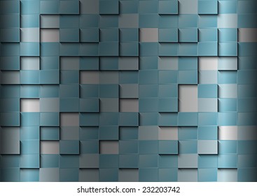 The abstract mosaic background