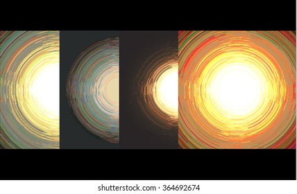 Abstract mosaic background