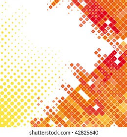 Abstract mosaic background