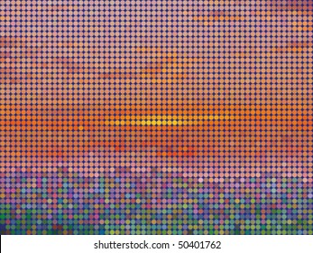 abstract mosaic background