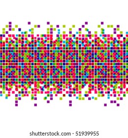 Abstract mosaic background