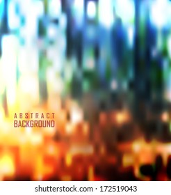 Abstract mosaic background. Blur background