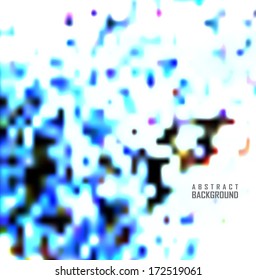 Abstract mosaic background. Blur background