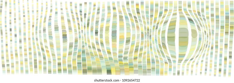 Abstract mosaic background. Chaotically scattered shapes of different colors and transparency. Wavy pixel pattern. Colorful geometric backdrop.