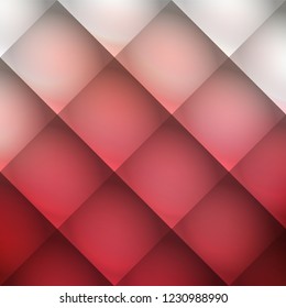 Abstract Mosaic Background Design with Red and Silver Grey Colors