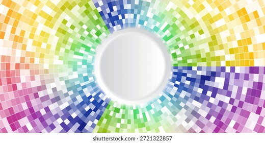 Fondo abstracto del mosaico, Ilustración vectorial de EPS10.