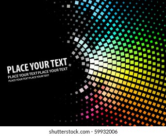 Abstract mosaic background, eps10 vector illustration.