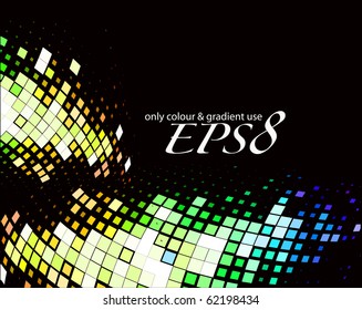 Abstract mosaic background, eps8 vector illustration.