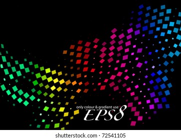Abstract mosaic background, eps8 vector illustration.