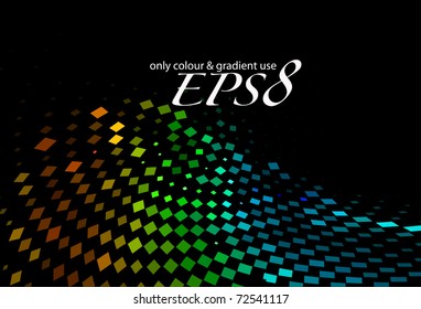 Abstract mosaic background, eps8 vector illustration.