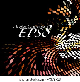 Abstract mosaic background, eps8 vector illustration.