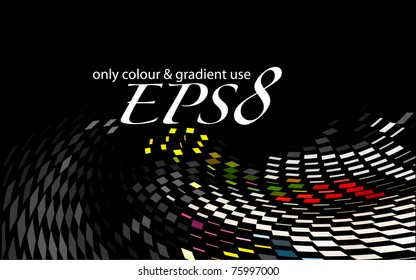 Abstract mosaic background, eps8 vector illustration.