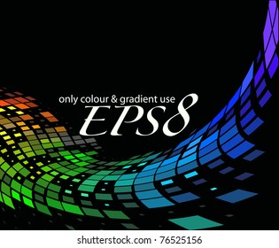 Abstract mosaic background, eps8 vector illustration.