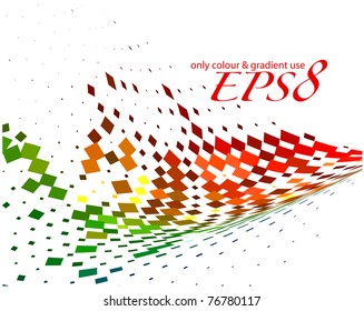 Abstract mosaic background, eps8 vector illustration.