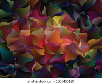Abstract mosaic background. Geometric low polygonal backdrop. Vector clip art.