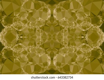 Abstract mosaic background. Geometric low polygonal backdrop. Vector clip art.