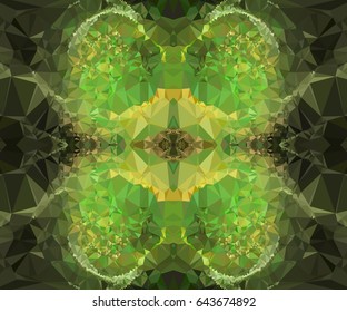 Abstract mosaic background. Geometric low polygonal backdrop. Vector clip art.