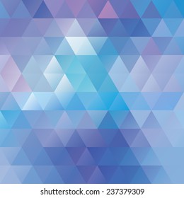 Abstract mosaic background. Geometric triangles.