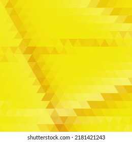 Abstract mosaic background. Hot yellow cubic geometric background. Design elements. Layered file