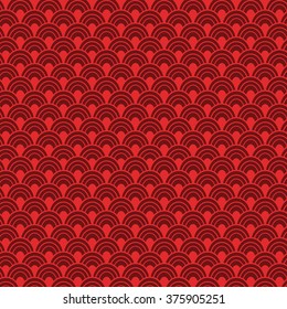 Abstract mosaic background imitating fish scales.Vector illustration