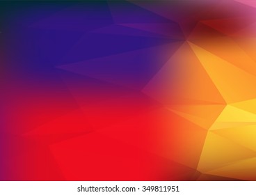 Abstract mosaic background. multicolor geometric rumpled triangular low poly style illustration graphic background. Vector polygonal design business.