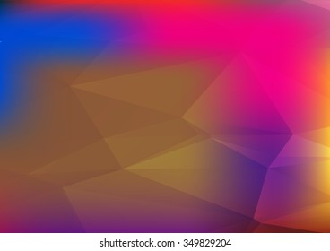 Abstract mosaic background. multicolor geometric rumpled triangular low poly style illustration graphic background. Vector polygonal design business.