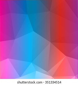 Abstract mosaic background.  Multicolor geometric rumpled triangular low poly style illustration graphic . Vector polygonal design for business.