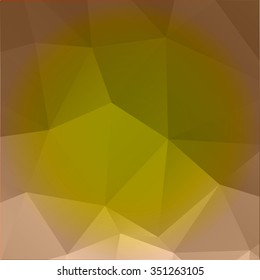 Abstract mosaic background. multicolor yellow brown geometric rumpled triangular low poly style illustration graphic background. Vector polygonal design business.