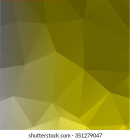 Abstract mosaic background. multicolor yellow and gray geometric rumpled triangular low poly style illustration graphic . Vector polygonal design business.
