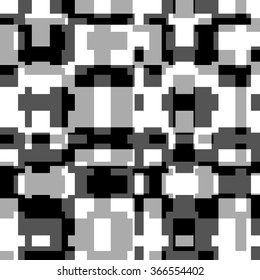 Abstract mosaic background, pattern with random rectangle shapes. Repeatable.