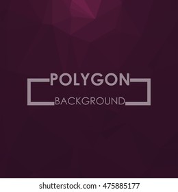 Abstract mosaic background. Abstract polygon background.