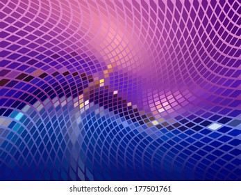 Abstract mosaic background. Retro pattern of geometric shapes. Colorful mosaic banners with place for your text. Vector illustration