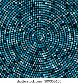 Abstract mosaic background with round shapes. EPS10