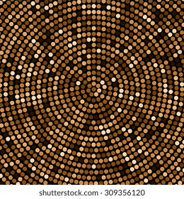 Abstract mosaic background with round shapes. EPS10
