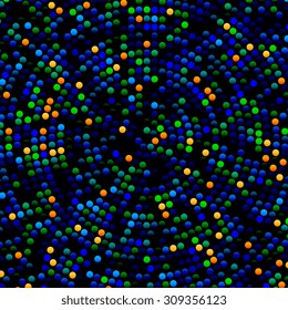 Abstract mosaic background with round shapes. EPS10