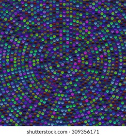 Abstract mosaic background with round shapes. EPS10