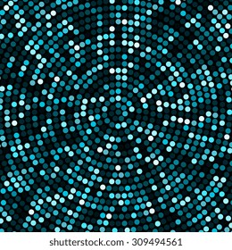 Abstract mosaic background with round shapes. EPS10