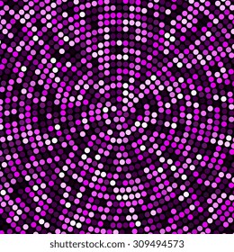 Abstract mosaic background with round shapes. EPS10