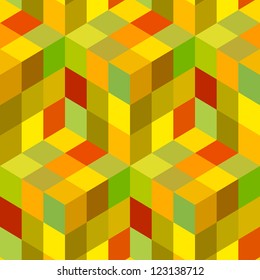 Abstract mosaic background. Seamless pattern.