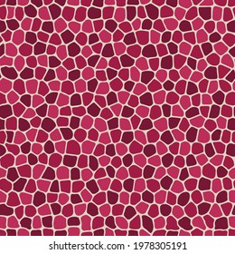 Abstract mosaic background. Stylized stone wall.