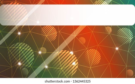 Abstract mosaic background with triangles, line, circle, space for text. Modern design for you business, project. Vector illustration. Blur Sweet Dreamy Gradient Color Background